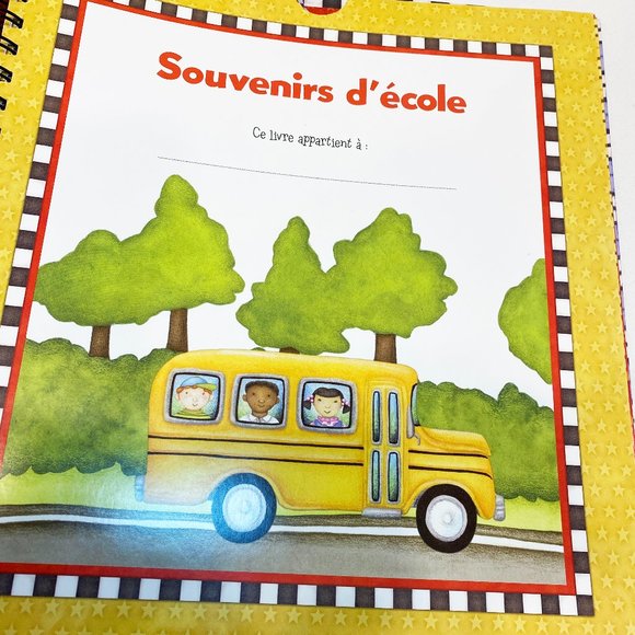 French School Keepsake Journal Book Kindergarten to grade 6 - Picture 4 of 9